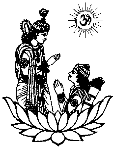 Krishna and Arjuna